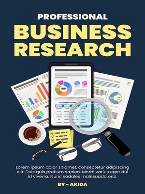 cover image of Professional Business Research